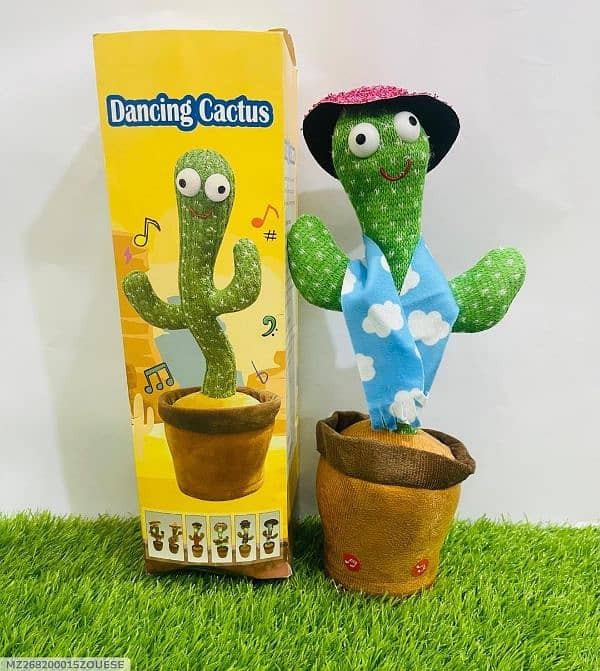 PLUSH DANCING CACTUS 4