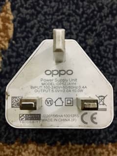 Oppo Orignal Box Plug Charger For Sale