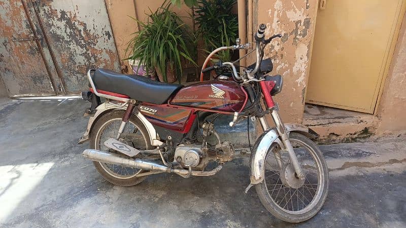 honda cd 70 2011 modl for sale 4