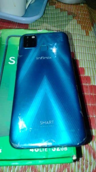 infinix smart 5 with box no charger 3