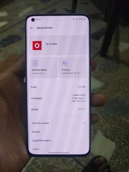 OnePlus 9pro 5G 12/256 7