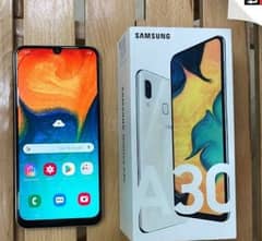 Samsung A30 with box pta approve