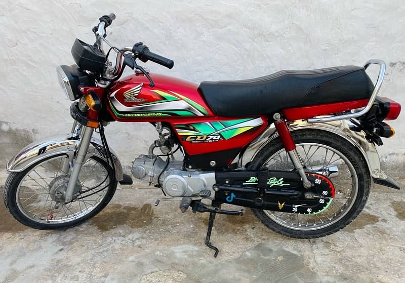 Honda Cd 70 2022 Model Apl For 1