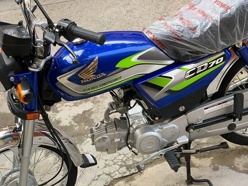 HONDA CD 70 AAPPLUED FOR LIKE A NEW BIKE 10