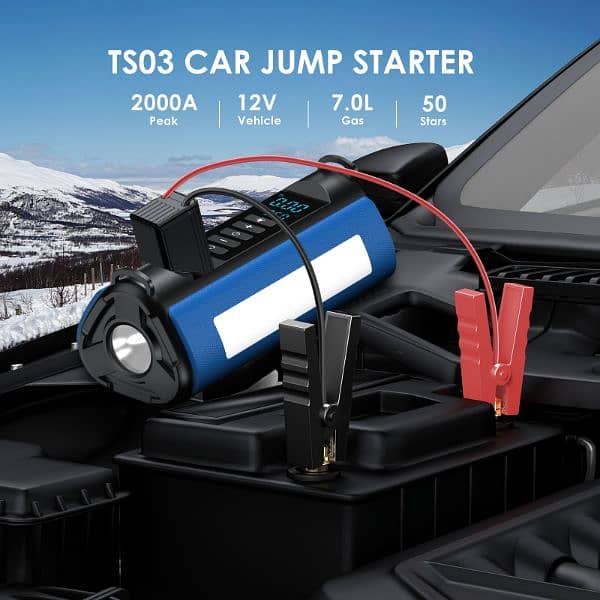 car jump starter with air compressor 2