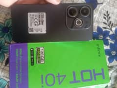 infinix hot40i 8/ 128 full Box