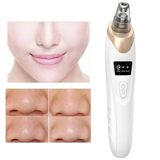 5 In 1 Electric Blackhead Acne Oil Remover Vacuum Suction Face Pore C 4