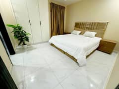 Luxury Fully Furnished 2 Bed Apartment Available for Rent in Zameen Opal main rewind road Lahore