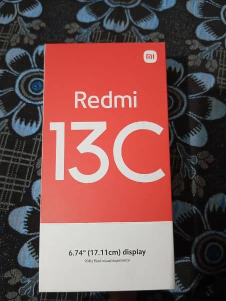 REDMI 13 C 6/128  8 MONTH WARRANTY. 6