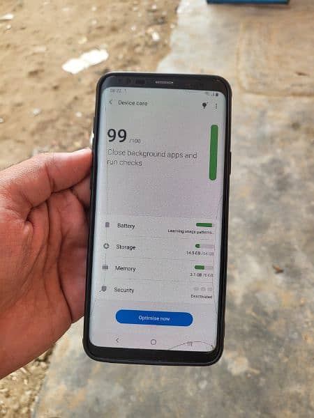 samsung s9 plus dual sim official approve just front back crack 3