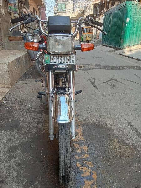 Honda CD 70 2018 model like new condition 1