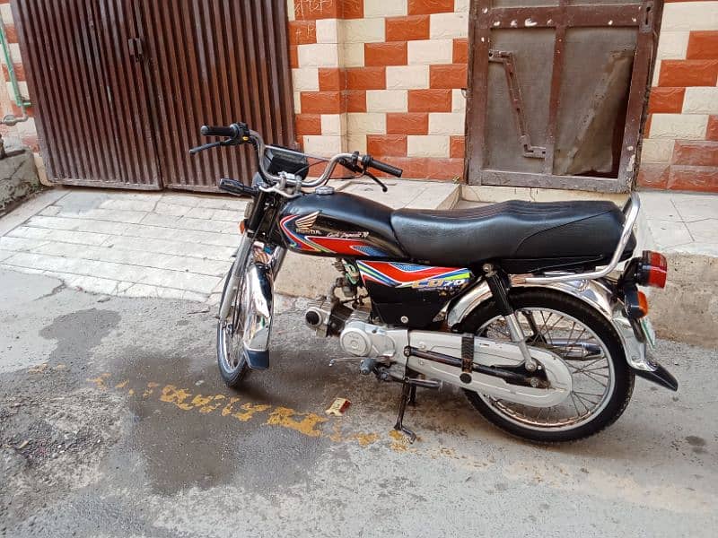 Honda CD 70 2018 model like new condition 3