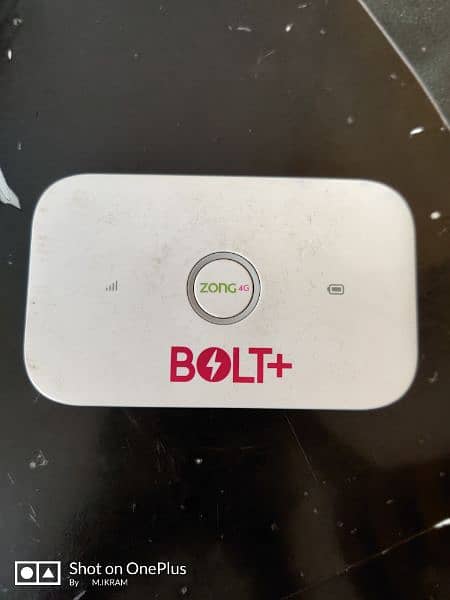 ZONG 4G BOLT+ 0