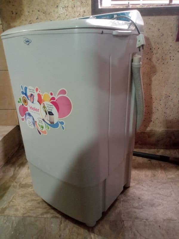 Haier washing machine 1