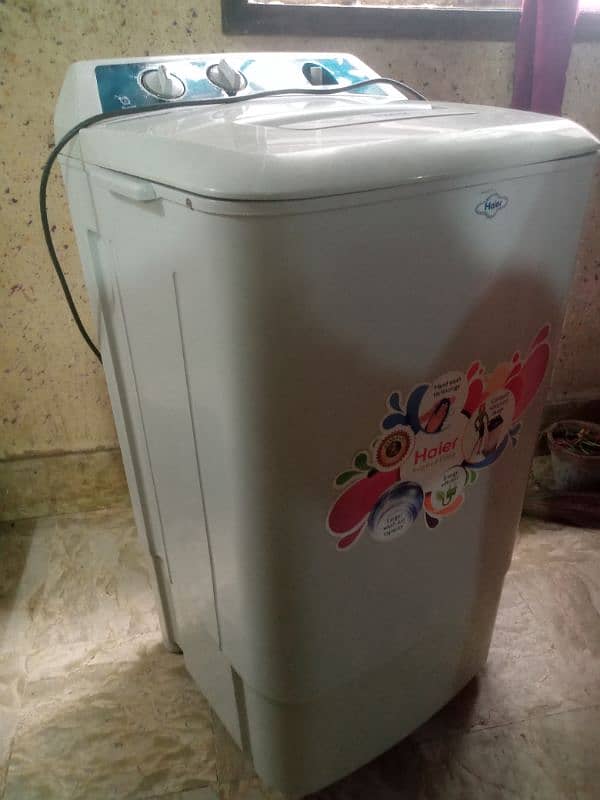 Haier washing machine 2