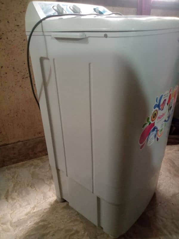 Haier washing machine 3