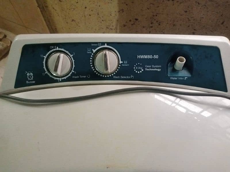 Haier washing machine 5