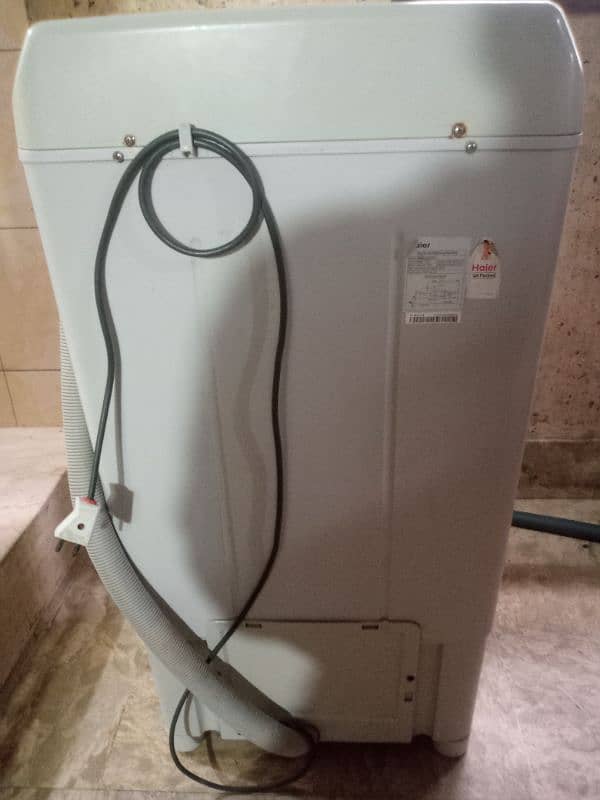 Haier washing machine 6