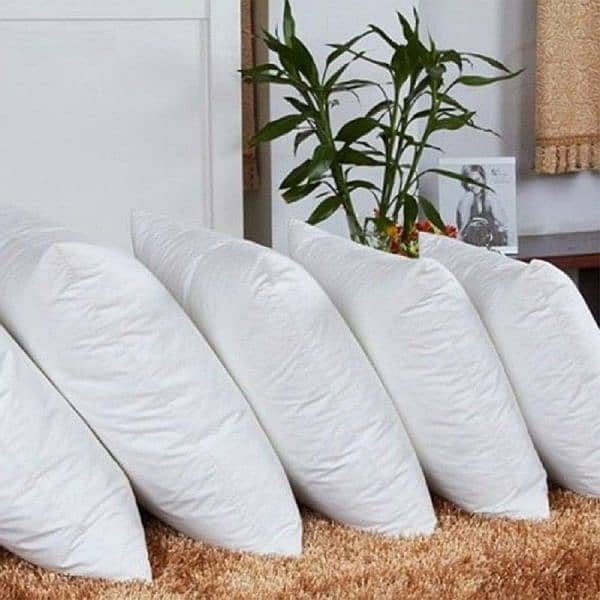 5 pcs white polyester cushions Fillings 1