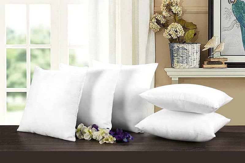 5 pcs white polyester cushions Fillings 2