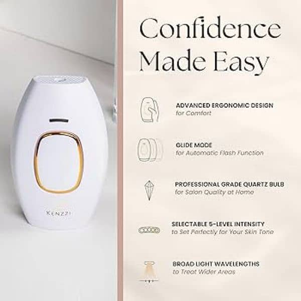 Kenzzi IPL Hair Removal Device 1