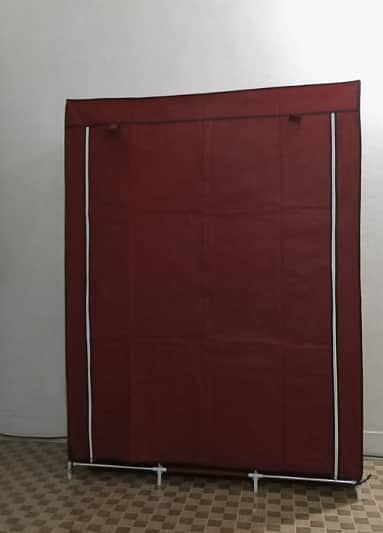 Foldable storage wardrobe - 3 door zippable 3