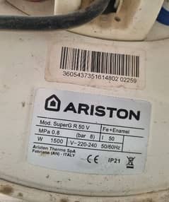 Ariston Electric Geyser 0