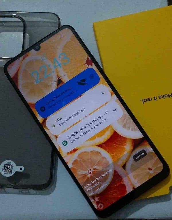 Realme Note 50 complete accessories 3