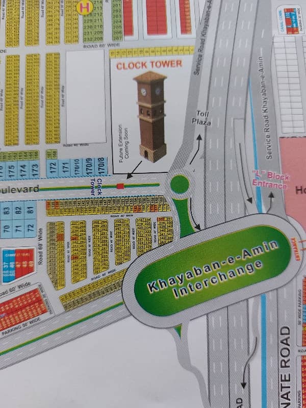 11-MARLA COMMERCIAL PLOT FOR SALE ON MAIN BOULEVARD 1