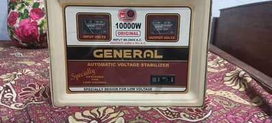 GENERAL Automatic Voltage Stablizer 10,000 watt pure copper