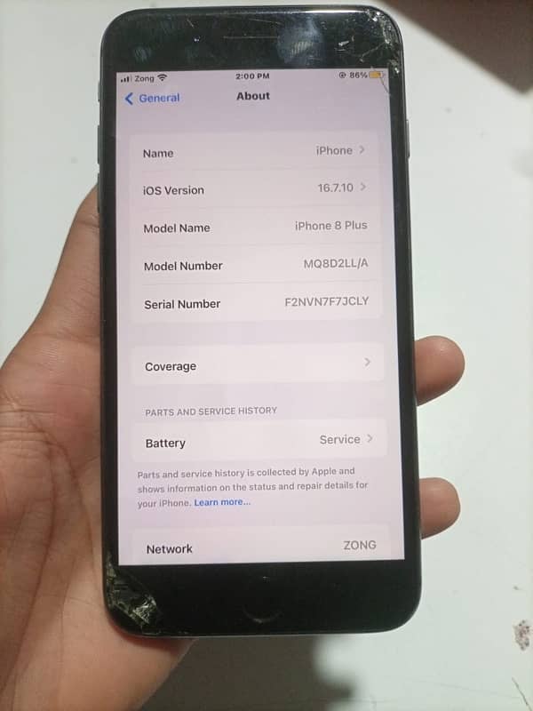 iphoen 8 plus 64gb pta approved 3