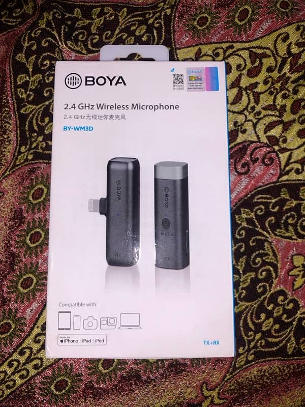 BOYA WIRELESS MIC URGENT SALE 5