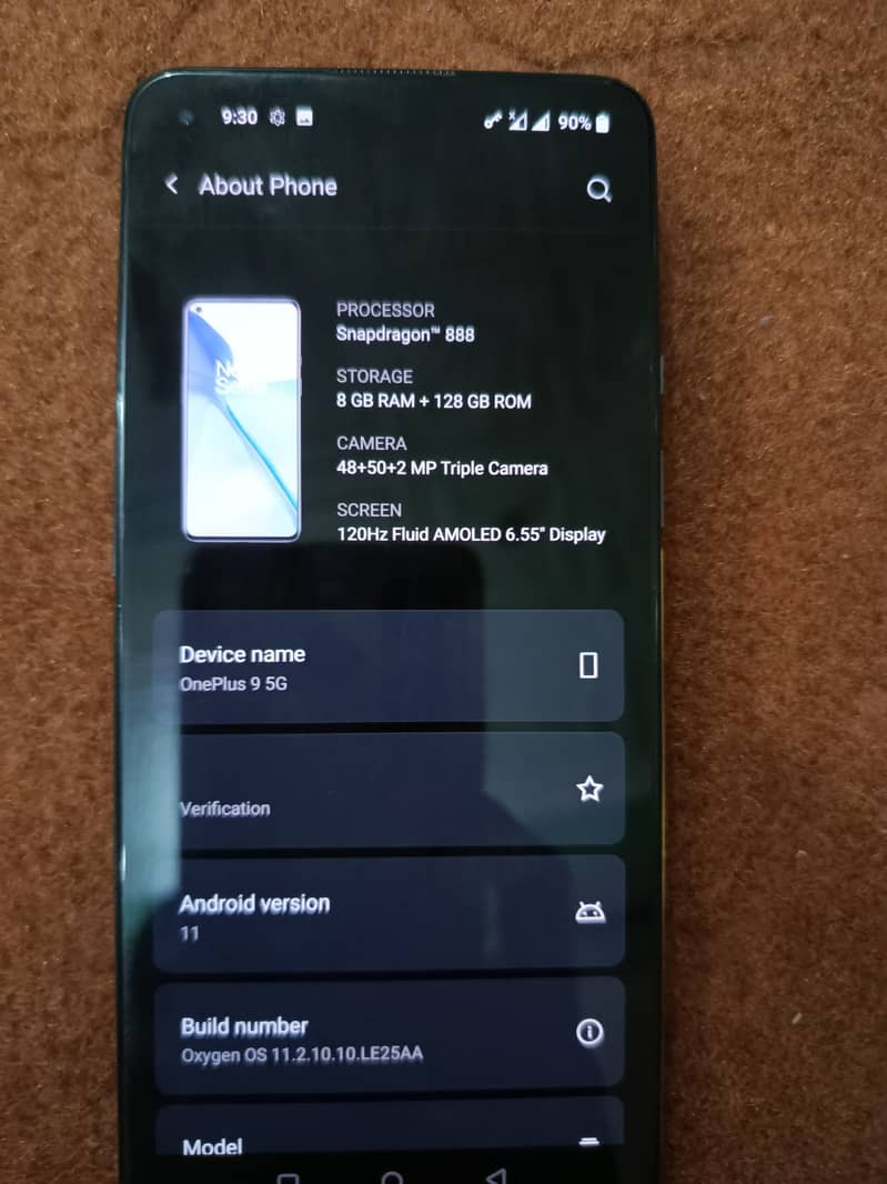 Oneplus 9 10/10 condition 2