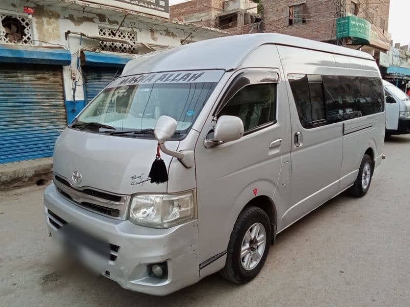 Hiace 221 Model 2011 Reg 2018. 9