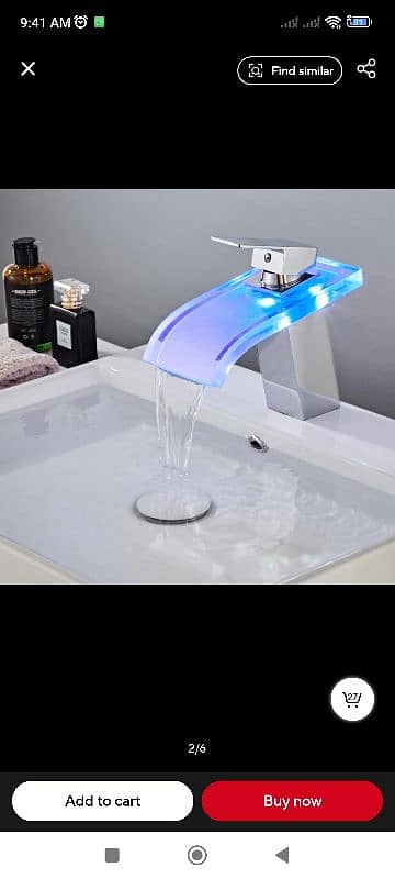 Glass mixer , Taps , lighting Mixer , fancy basin faucet 1