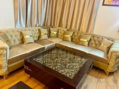 Few months used 7,seater Lshape corner sofa excellent condition