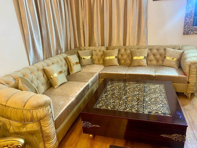 Few months used 7,seater Lshape corner sofa excellent condition 3