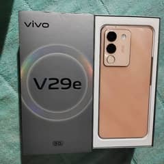 vivo v29e 5g 16/256 original box or charger