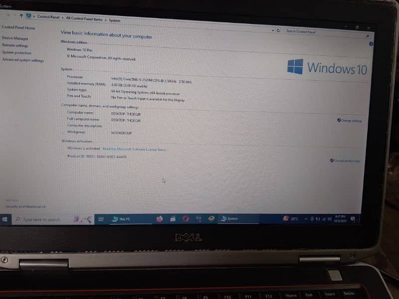 Dell latitude E6320 core i5 2nd generation 1