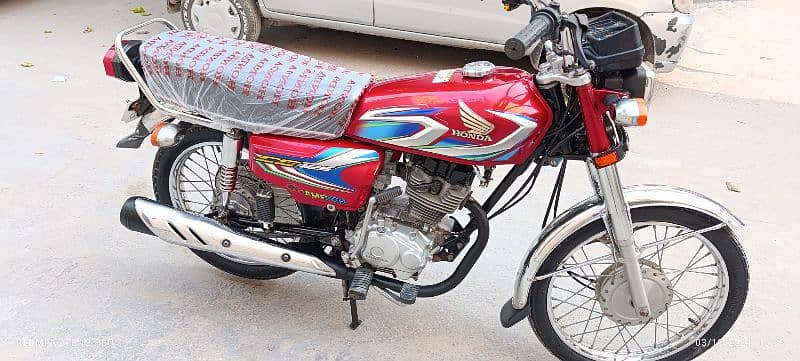 Honda 125 Golden Number 0