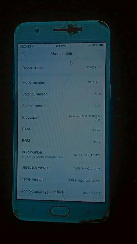 OPPO A57 urgent sell 3