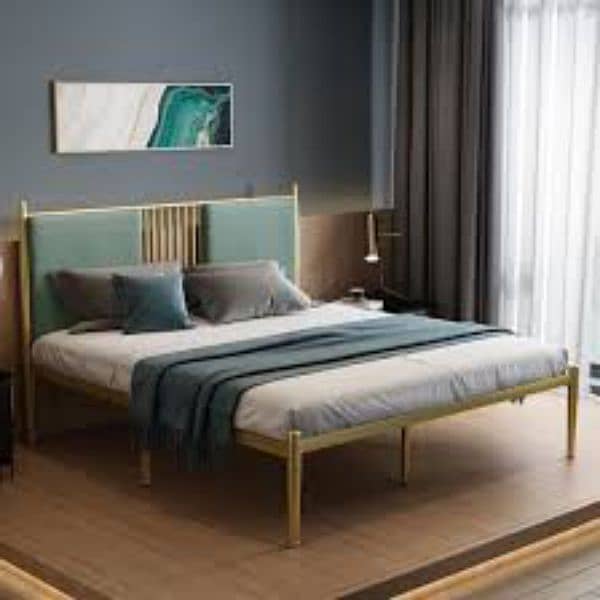 Double Bed/Iron Bed/Steel Bed//Bed Set/Furniture 6