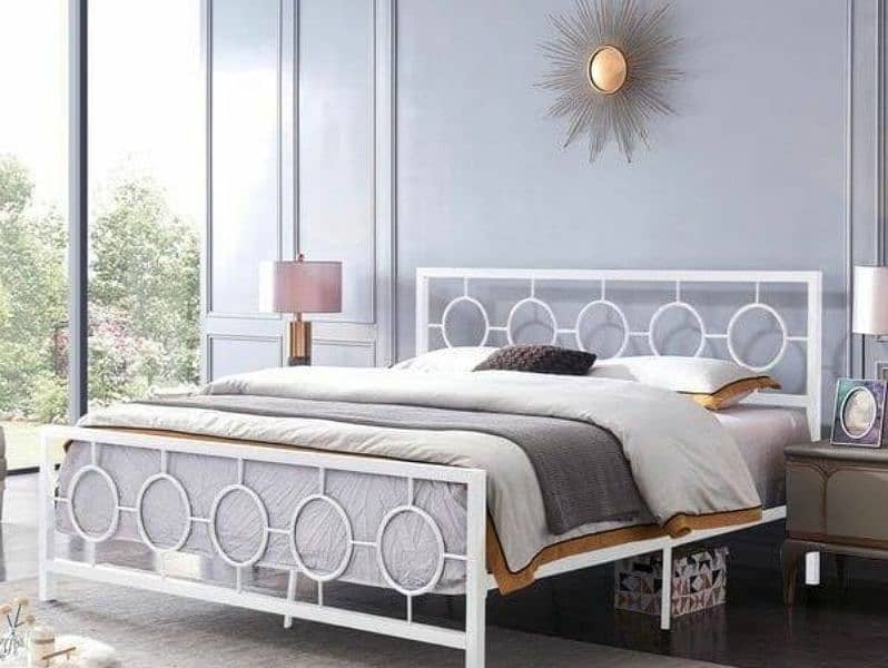 Double Bed/Iron Bed/Steel Bed//Bed Set/Furniture 9