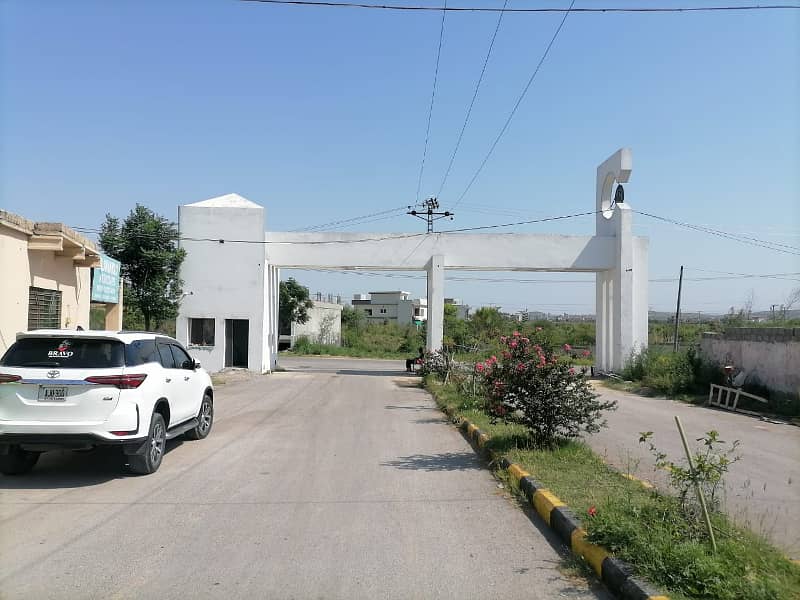 280 Square Yard Corner Residential Plot Available. For Sale in C-18 Rawalpindi Housing Society. In Block B Islamabad. 10