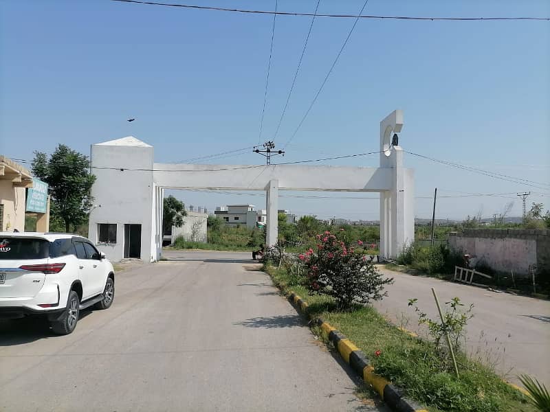 500 Square Yard Residential Plot Available. For Sale In C-18. In Block A Islamabad. 5