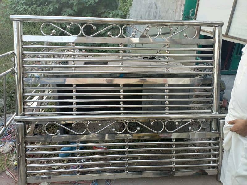 Stainless Steel Bed/ Double Bed / Single Bed/Bed set/Furniture 2