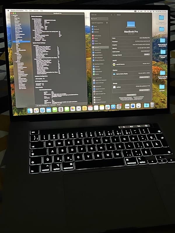 MacBook Pro 16inch custom made 11