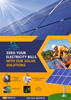 solar system/solar panel/solar inverter/Installation | solar solution