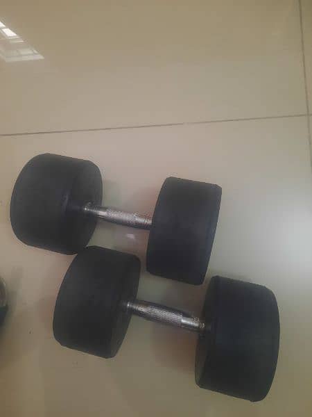 10kg Dumbbells pair with pushup stand 1