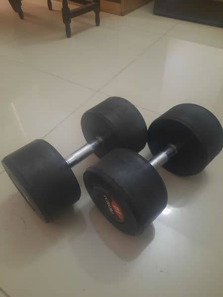 10kg Dumbbells pair with pushup stand 3